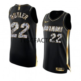 Miami Heat Jimmy Butler 22 Nike 2022 Playoffs Musta Pelipaidat Swingman - Miesten